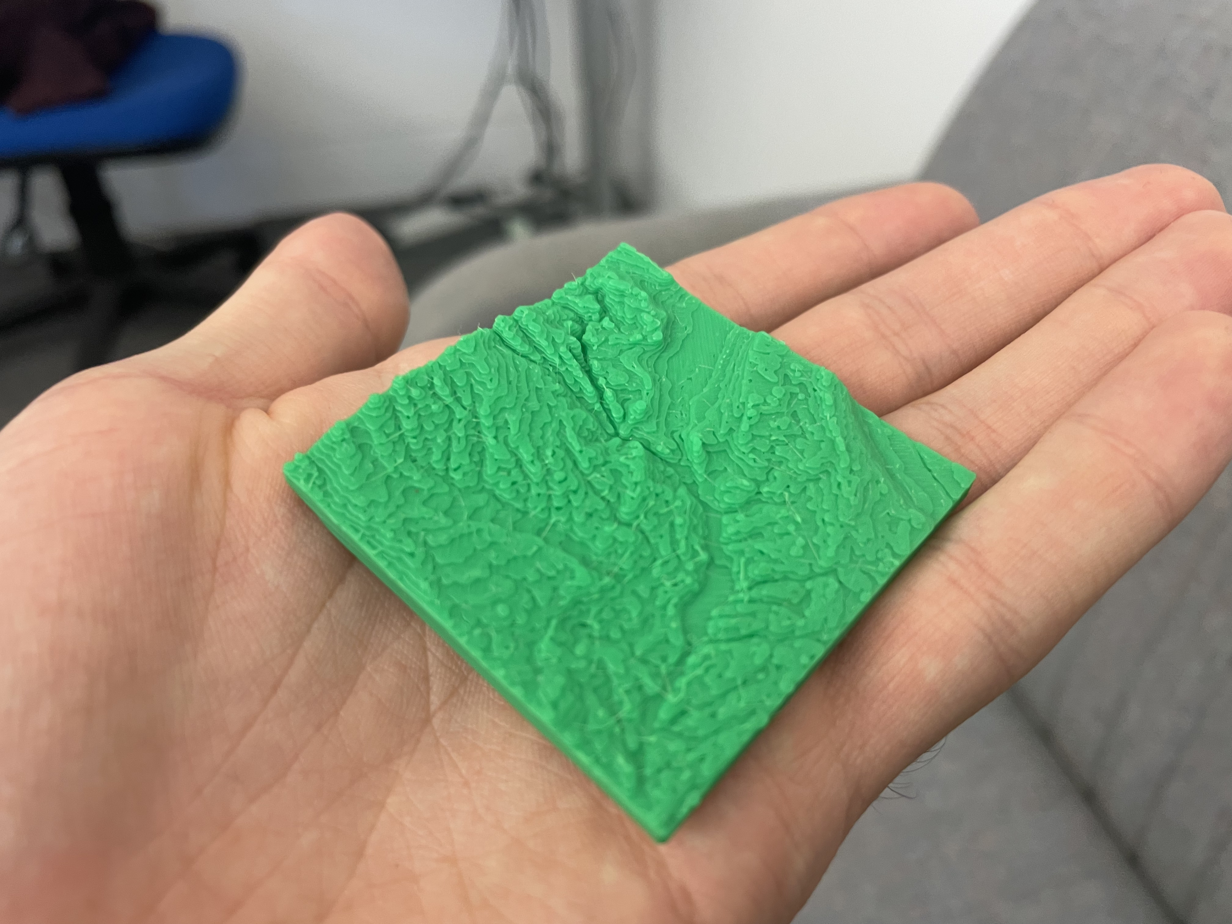 first 3D print